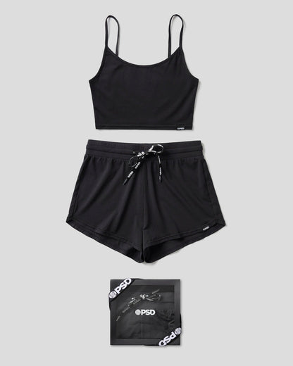 PSD Black Modal - Cami Sleep Set - Cami Sleep Set