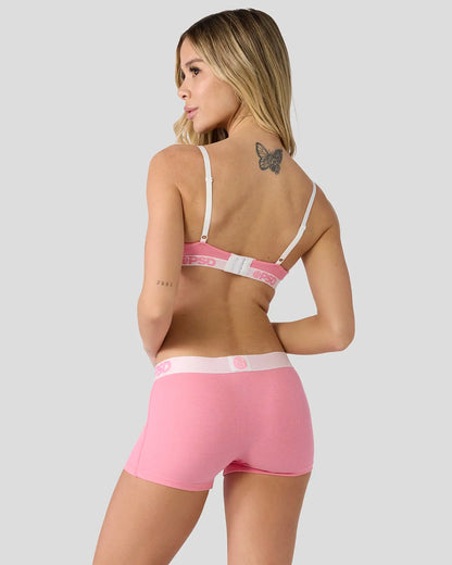 PSD Ribbed - Baby Pink - Triangle Bralette - Ribbed