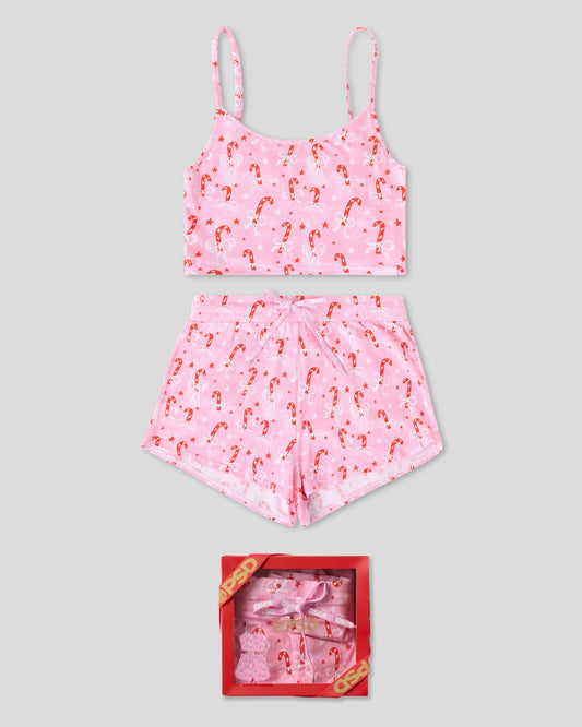 PSD Candy Bow Modal - Cami Sleep Set - Cami Sleep Set