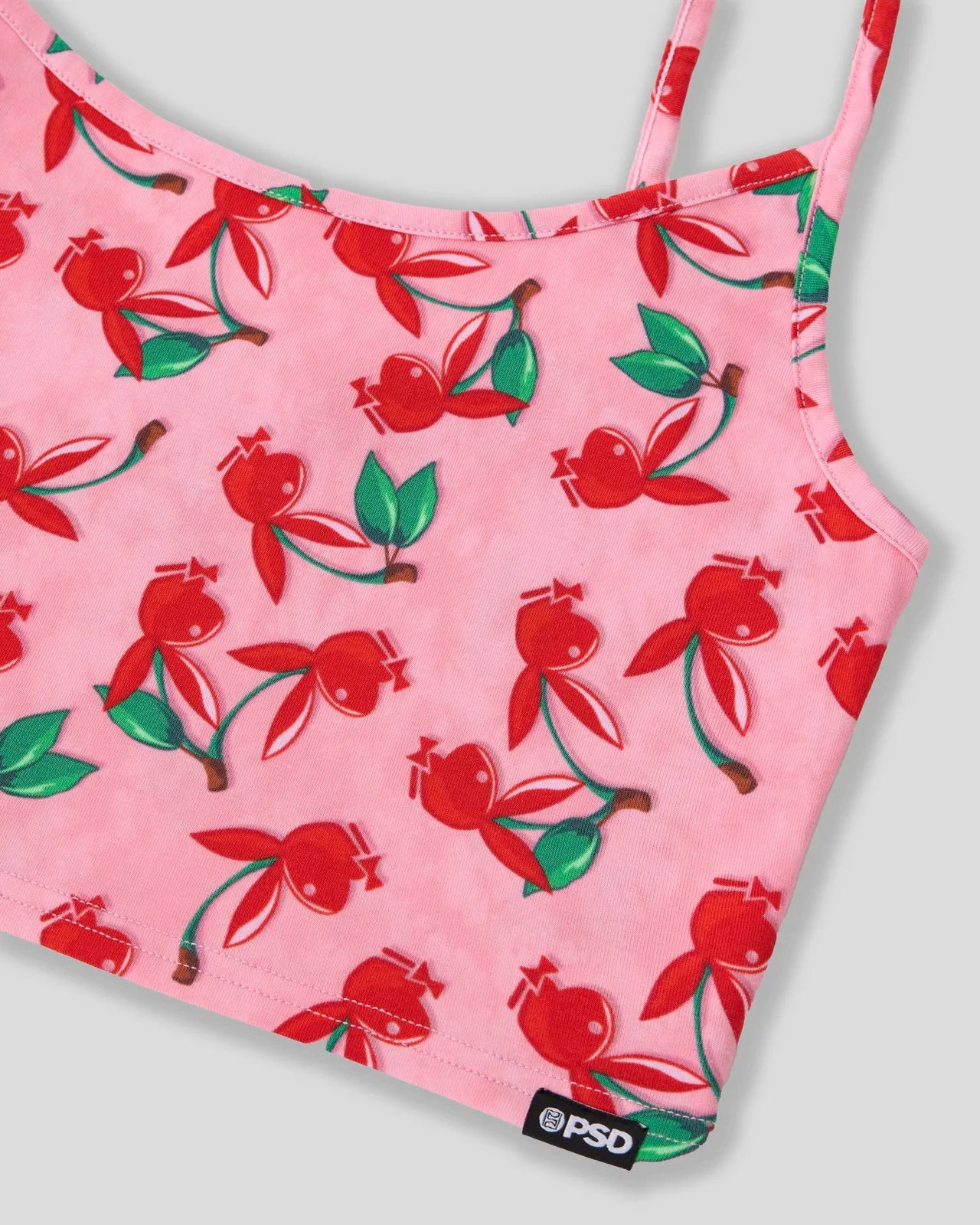PSD Playboy Cherry Love Modal - Cami Sleep Set - Cami Sleep Set