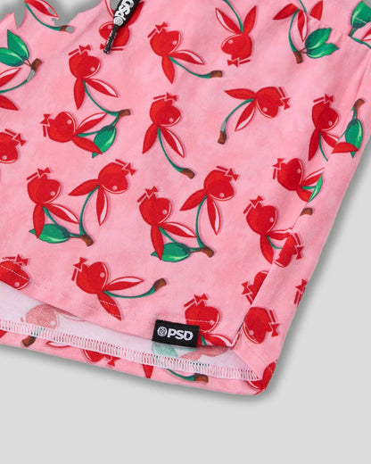 PSD Playboy Cherry Love Modal - Cami Sleep Set - Cami Sleep Set