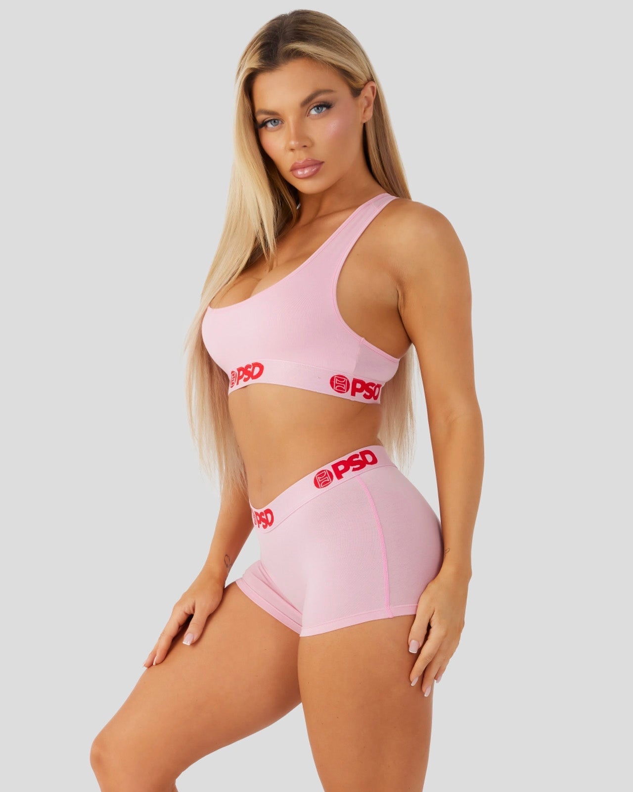 PSD Modal Solids - Pink - Sports Bra - Modal