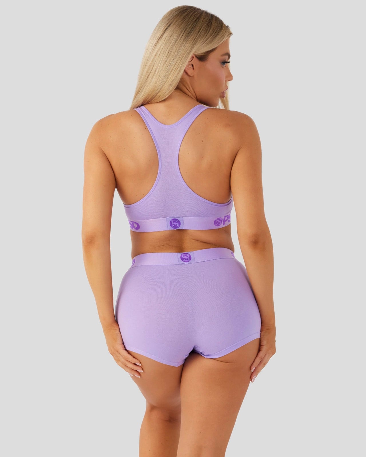 PSD Modal Solids - Lavender - Sports Bra - Modal