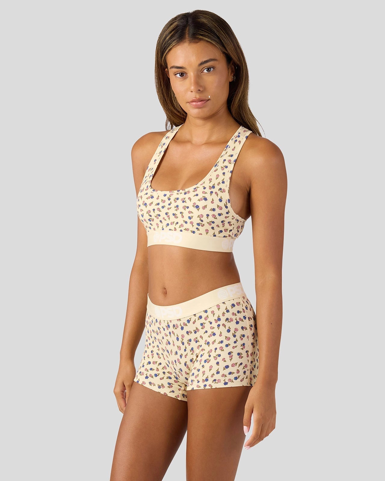 PSD Modal - Western Ditzy - Sports Bra - Modal