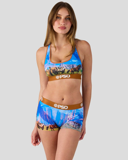 PSD Home on the Range - Sports Bra