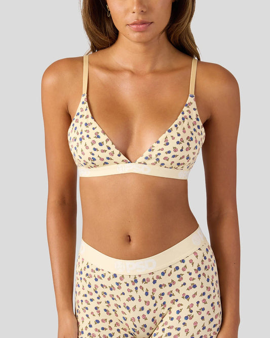 PSD Modal - Western Ditzy - Triangle Bralette - Modal