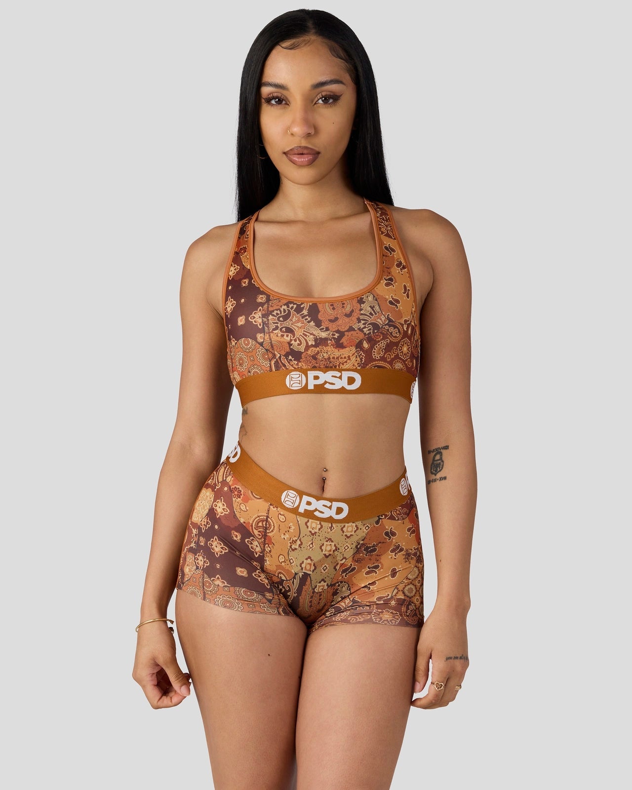 PSD Coco Paisley - Sports Bra