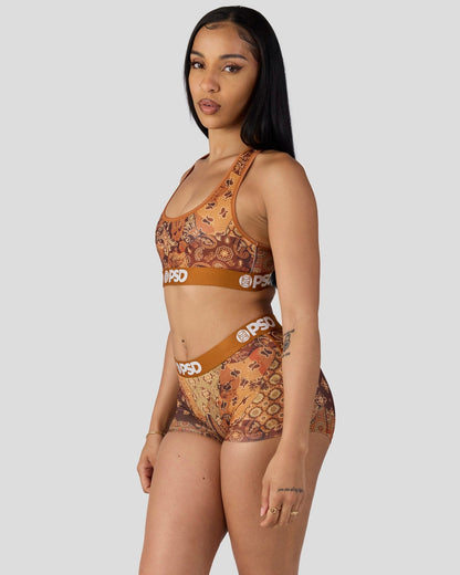 PSD Coco Paisley - Sports Bra