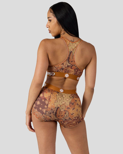 PSD Coco Paisley - Sports Bra