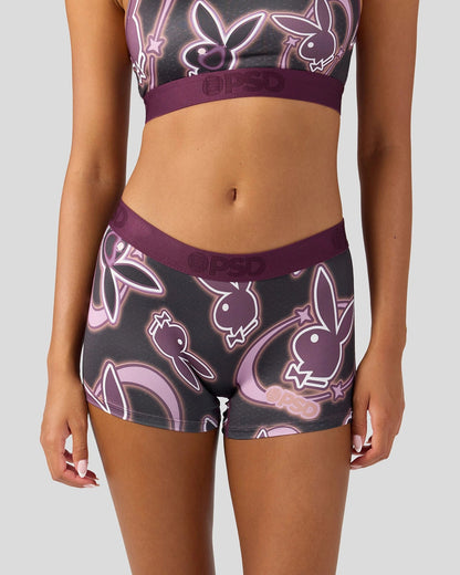 PSD 3 Pack - Playboy Tumble - Boy Short
