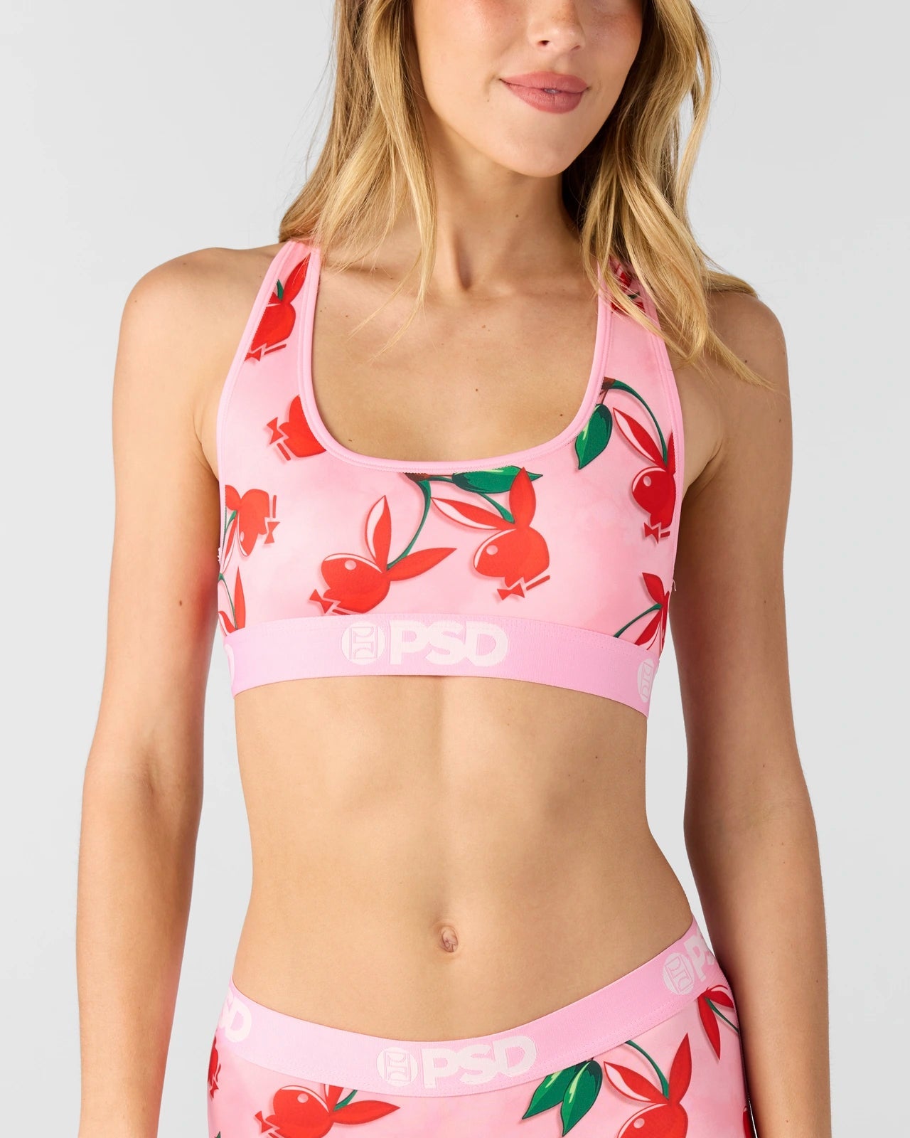 PSD Playboy - Cherry Love - Sports Bra