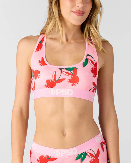 PSD Playboy - Cherry Love - Sports Bra
