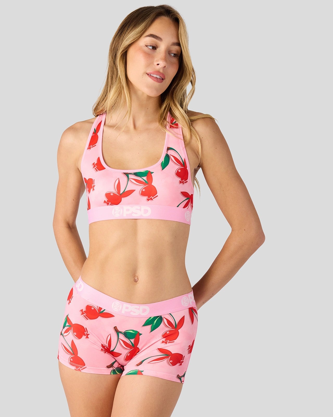 PSD Playboy - Cherry Love - Sports Bra