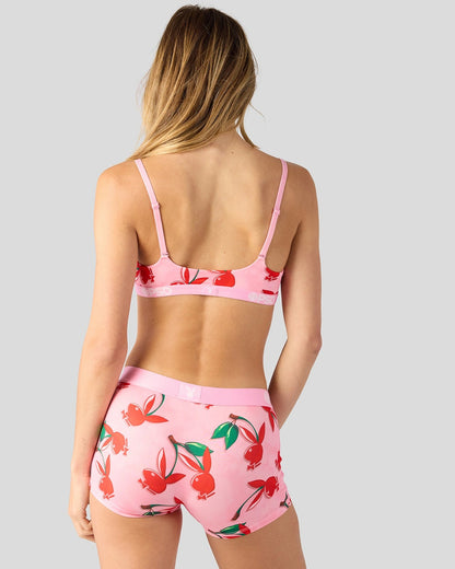 PSD Playboy - Cherry Love - Scoop Bralette