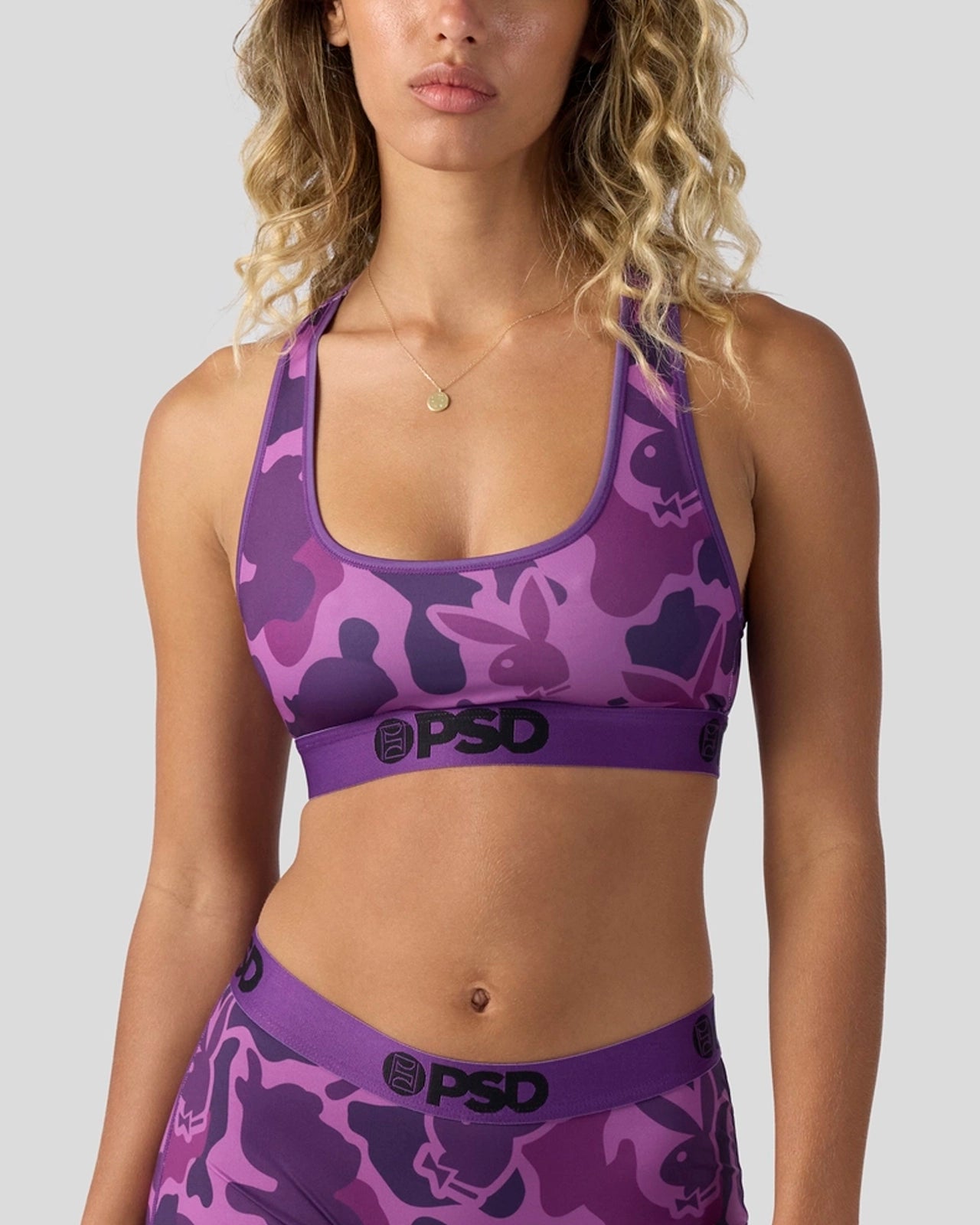 PSD 3 Pack - Playboy Purp - Sports Bra