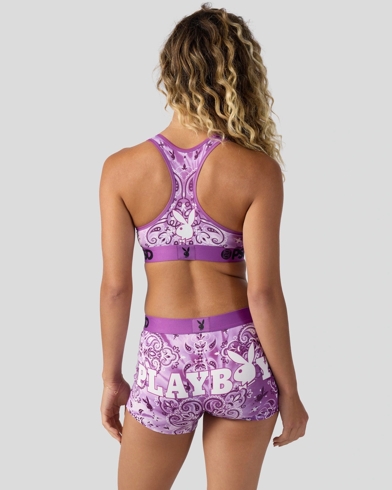 PSD 3 Pack - Playboy Purp - Sports Bra