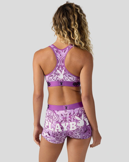 PSD 3 Pack - Playboy Purp - Sports Bra