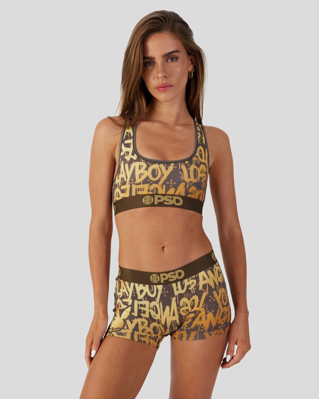 PSD Playboy - Graffiti Luxe - Sports Bra