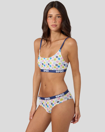 PSD Mesh - Garden Daze - Scoop Bralette - Mesh