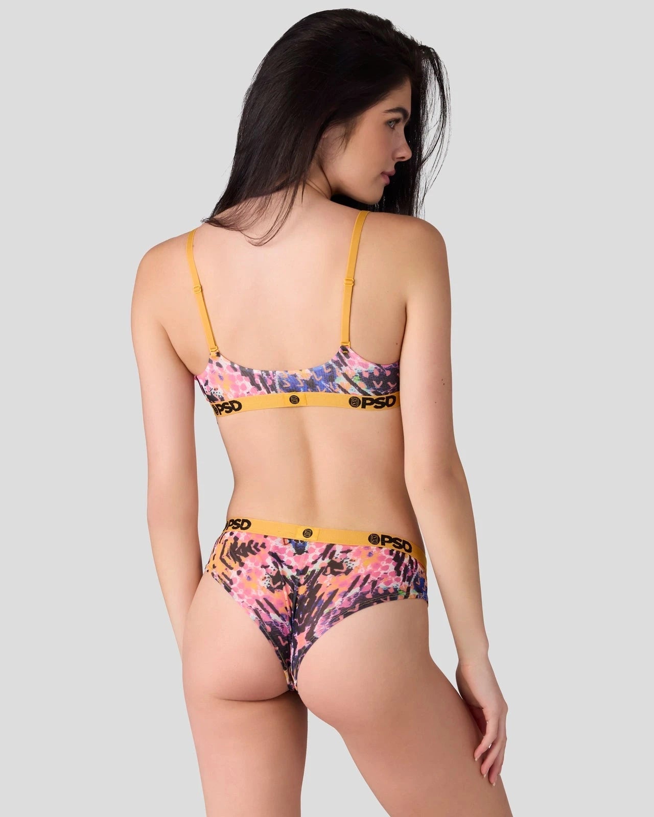 PSD Mesh - Vibin Snake - Scoop Bralette - Mesh