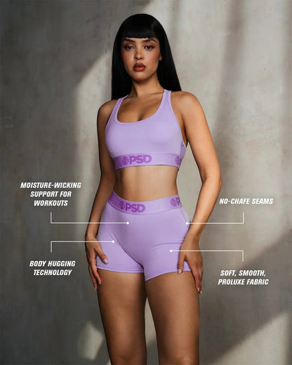 PSD ProLuxe - Lavender - Compression Short
