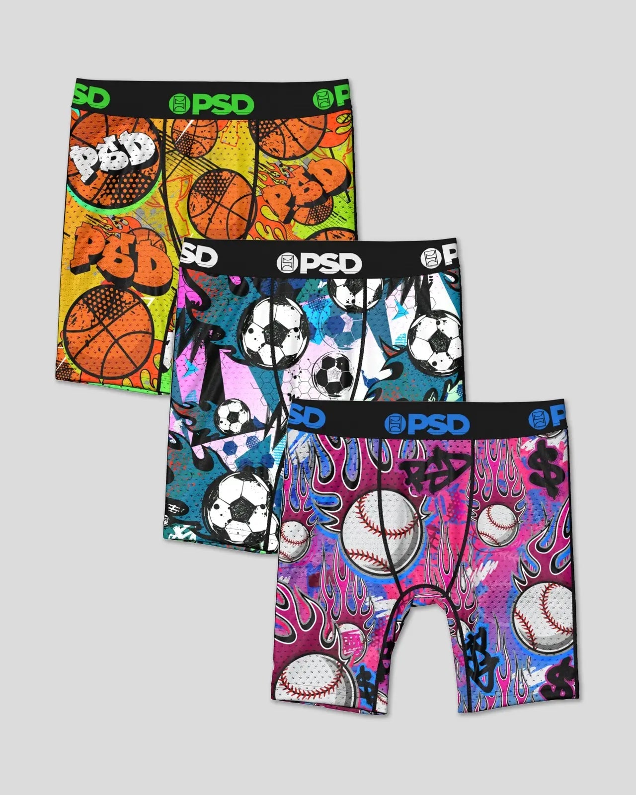 PSD 3 Pack - Sport - Youth Underwear
