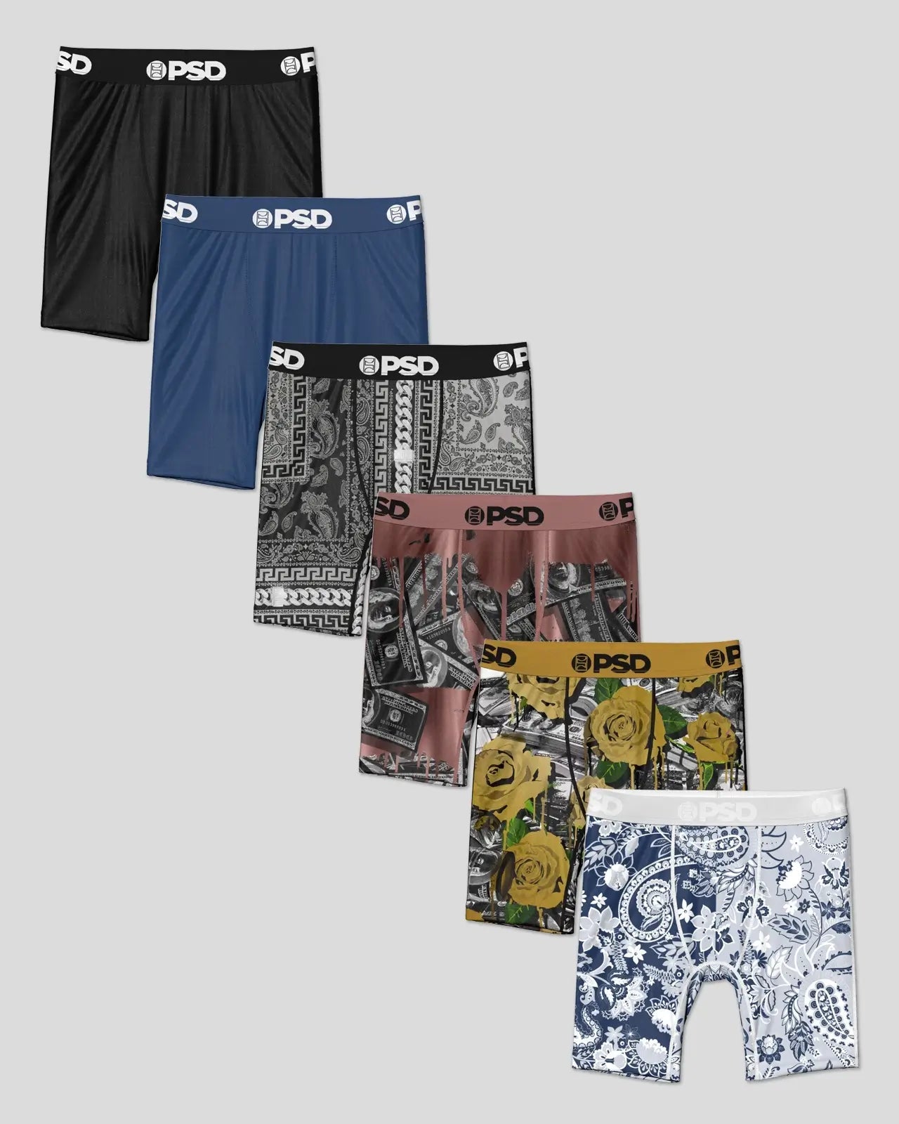 PSD 6 Pack - Chrome Culture - Youth Underwear