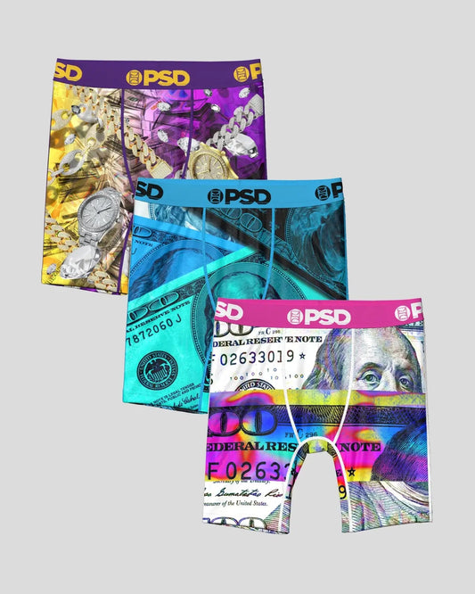 PSD 3 Pack - Money Riches - Youth Underwear