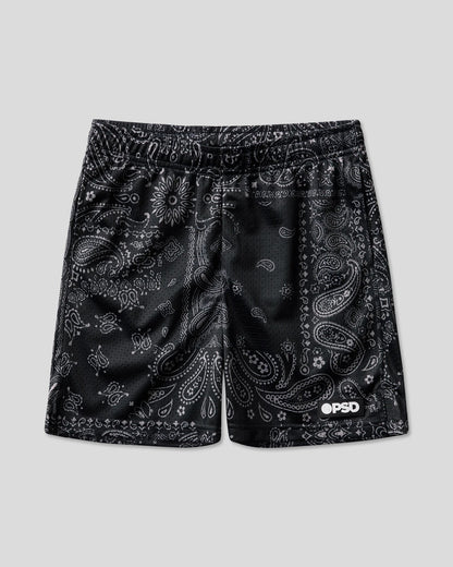 PSD Khaki Paisley - Youth Active Short