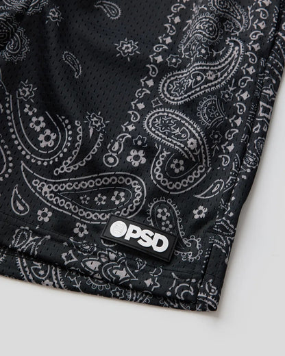 PSD Khaki Paisley - Youth Active Short