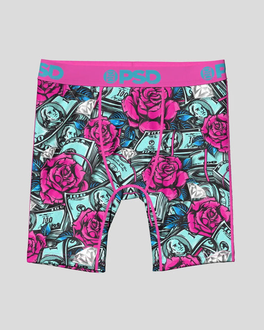 PSD Stacked Roses - Youth Underwear