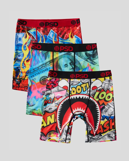 PSD 3 Pack - Loot - Youth Underwear