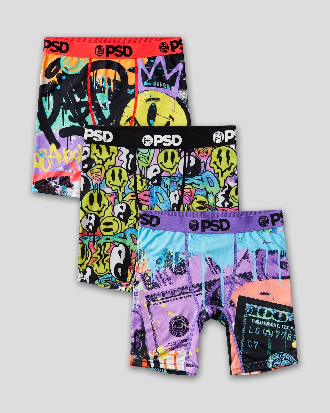 PSD 3 Pack - Drip - Youth Underwear