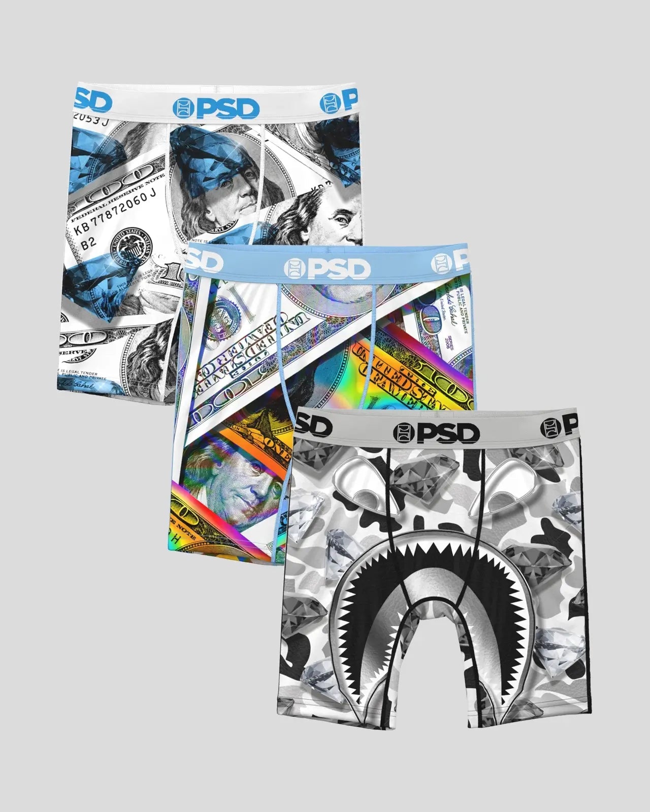 PSD 3 Pack - Money Lite - Youth Underwear