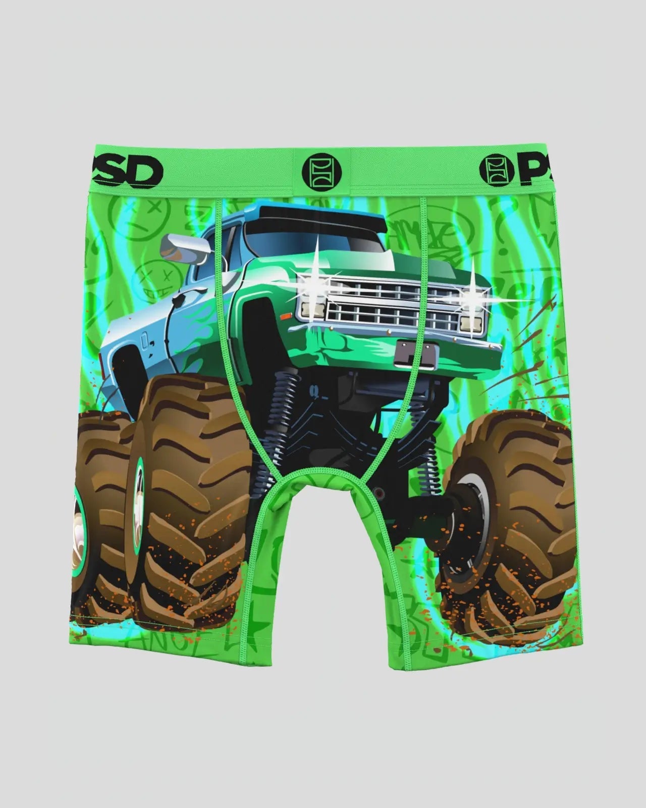 PSD 3 Pack - Big Wheels - Youth Underwear