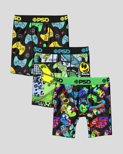 PSD 3 Pack - Gamer Hype - Youth Underwear