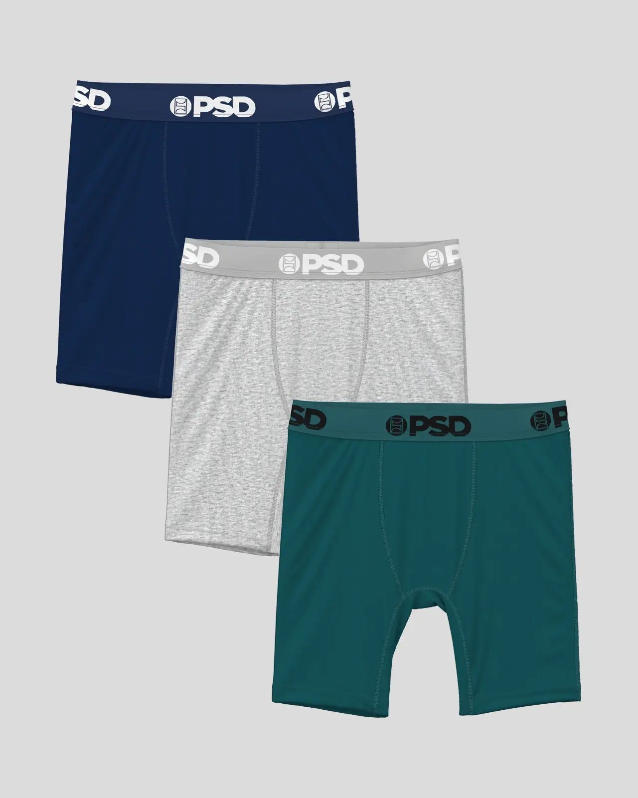 PSD Solids 3 Pack - Faded - Youth Underwear - Cotton