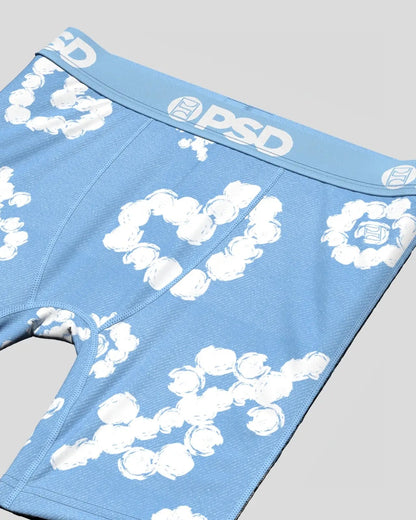 PSD Cloud Drops Blue - Youth Underwear