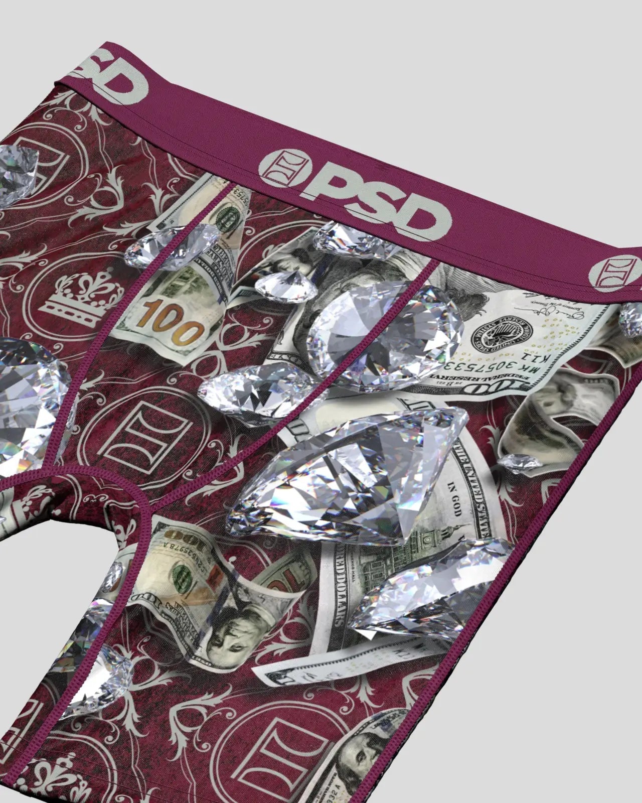PSD Maroon Bands - Youth Underwear