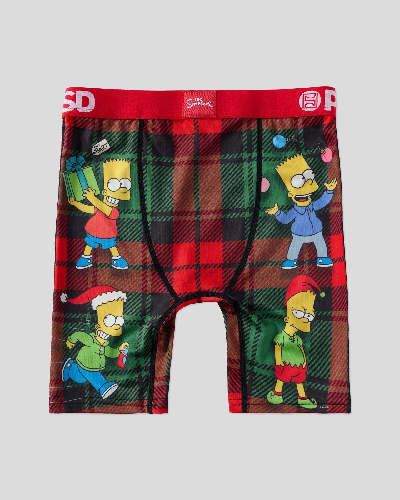 PSD The Simpsons - Bartmas - Youth Underwear