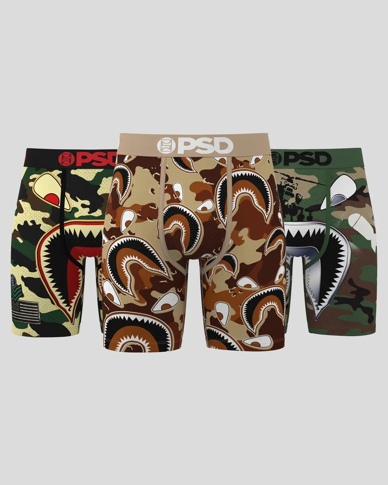 PSD 3 Pack - Warface Military - Standard Length