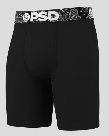 PSD Solids 3 Pack - Dark Paisley - Standard Length - Cotton