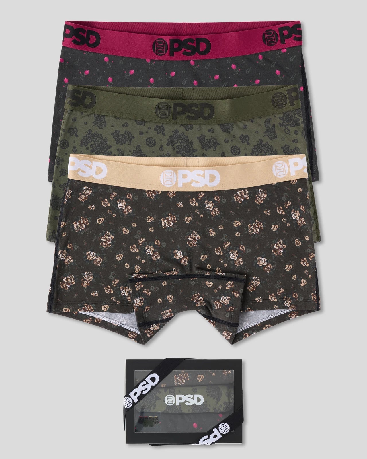 PSD Modal 3 Pack - Floanda - Boy Short - Modal