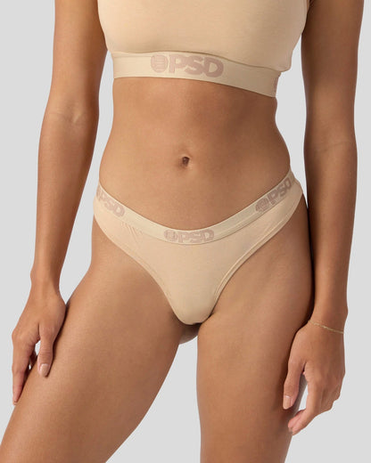 PSD Modal 4 Pack - Neutral - Thong - Modal