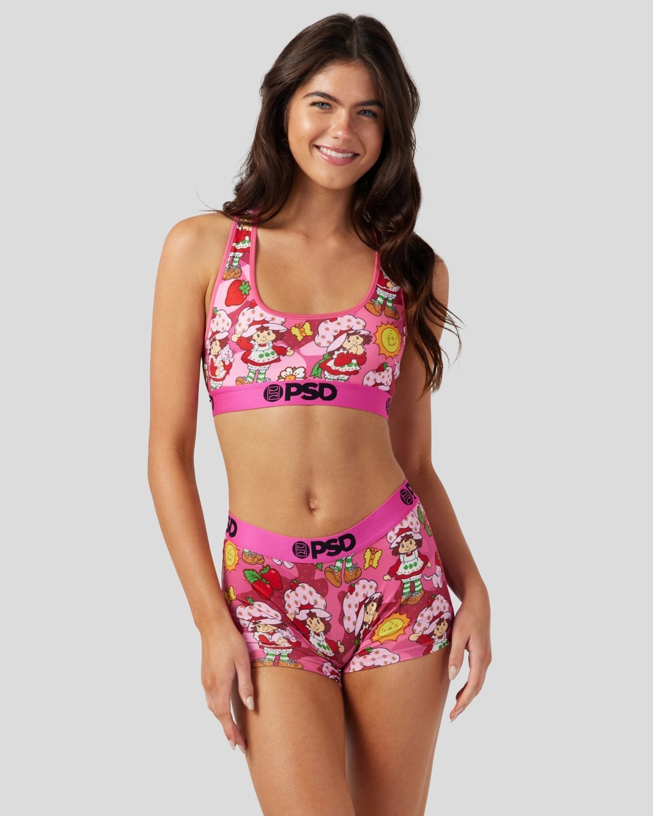 PSD Strawberry Shortcake - Camo - Sports Bra