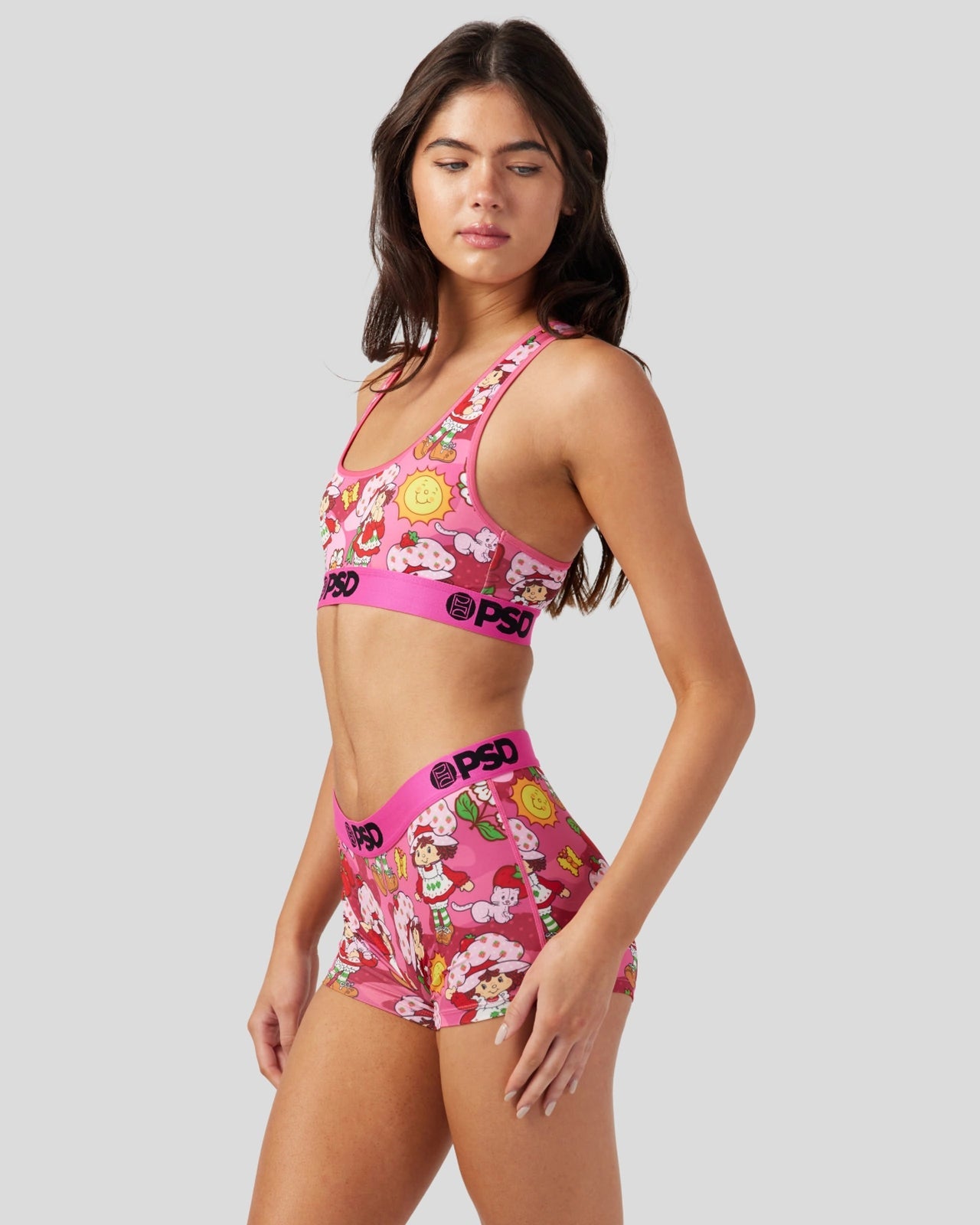 PSD Strawberry Shortcake - Camo - Sports Bra