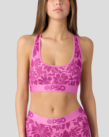 PSD 3 Pack - Floral Bliss - Sports Bra