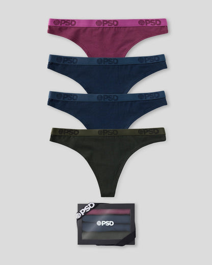 PSD Modal 4 Pack - Mood - Thong - Modal