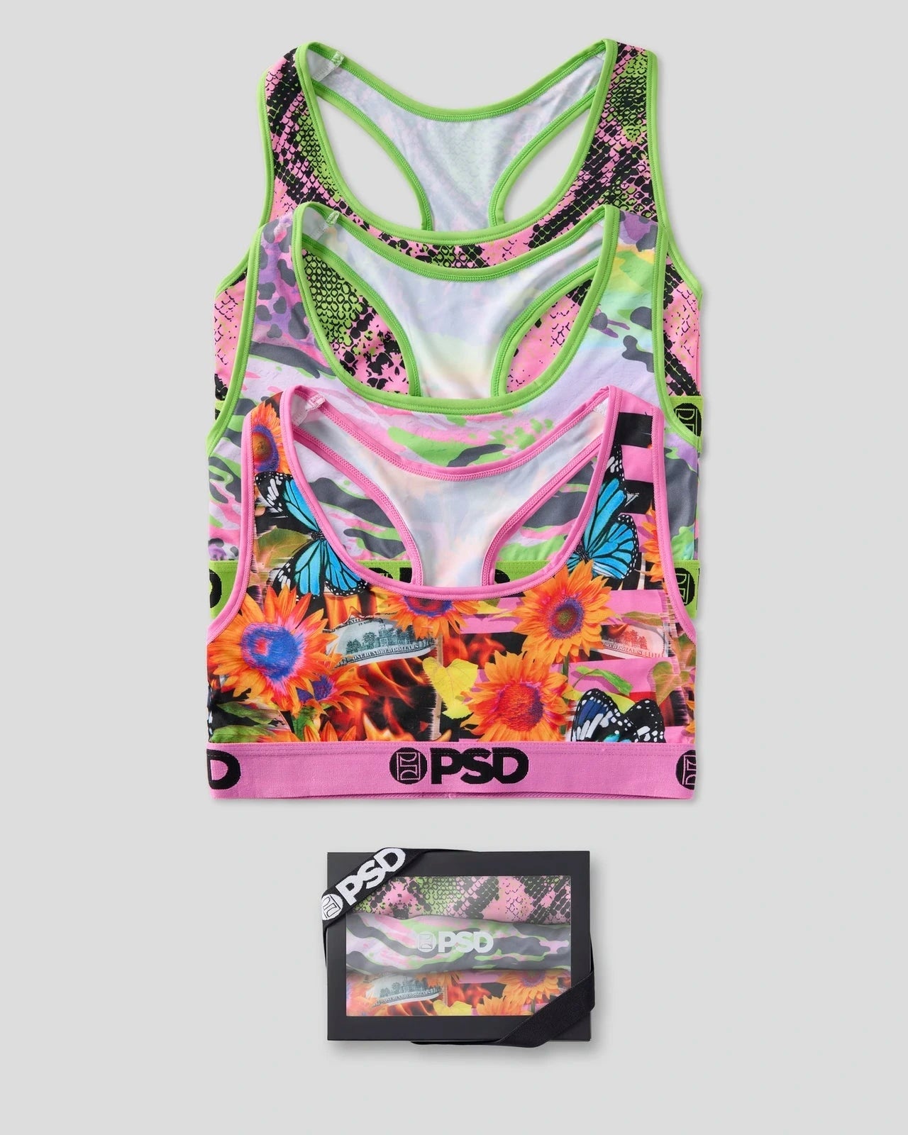 PSD 3 Pack - Summer Vibe - Sports Bra
