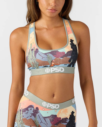 PSD Desert Sunset - Sports Bra